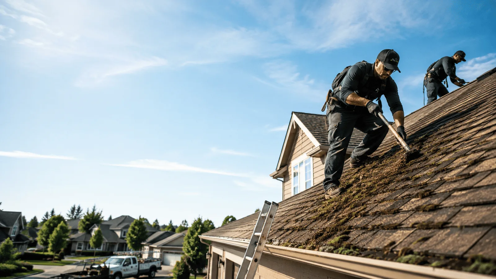 Roof Moss Removal in Leland, IA near me